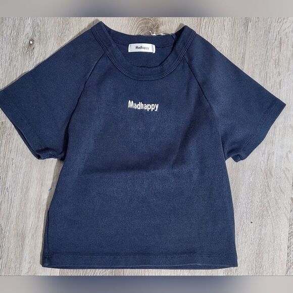 MADHAPPY SUMMER COLLECTION RIBBED BABY DOLL Blue Size S - Picture 1 of 4